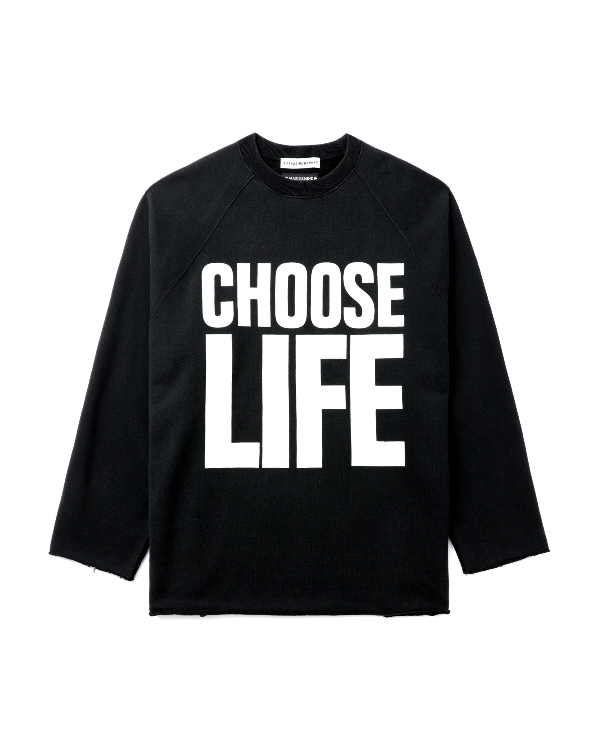 MASTERMIND WORLD X Katharine Hamnett slogan print pullover | ITeSHOP