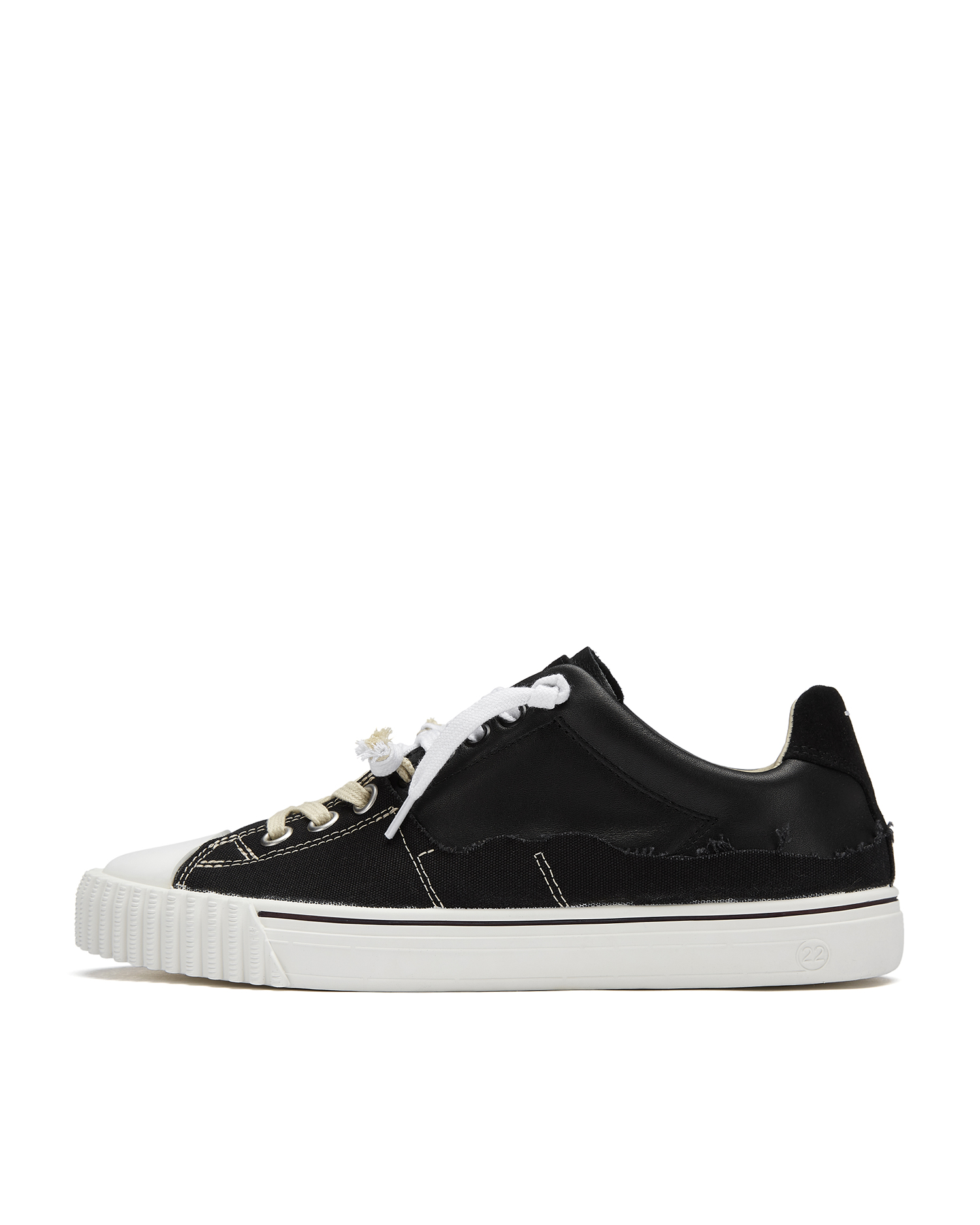 Maison martin margiela - discount deconstructed sneaker white / black