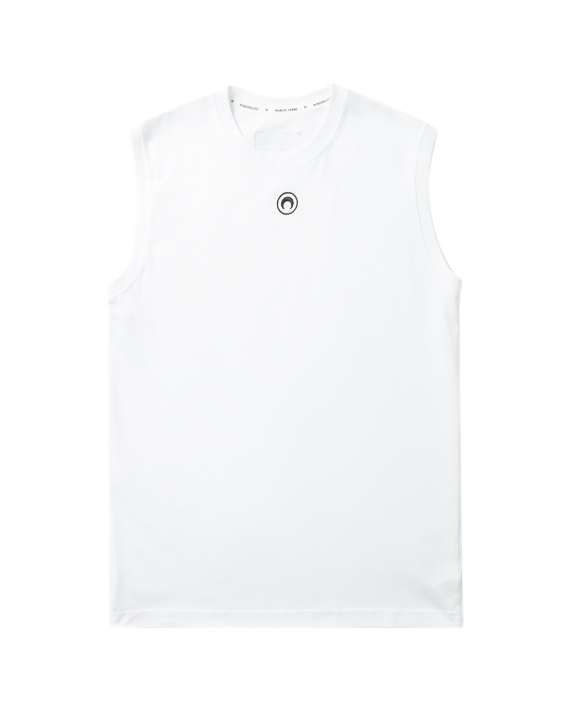 Marine Serre – Organic Cotton Tank Top White