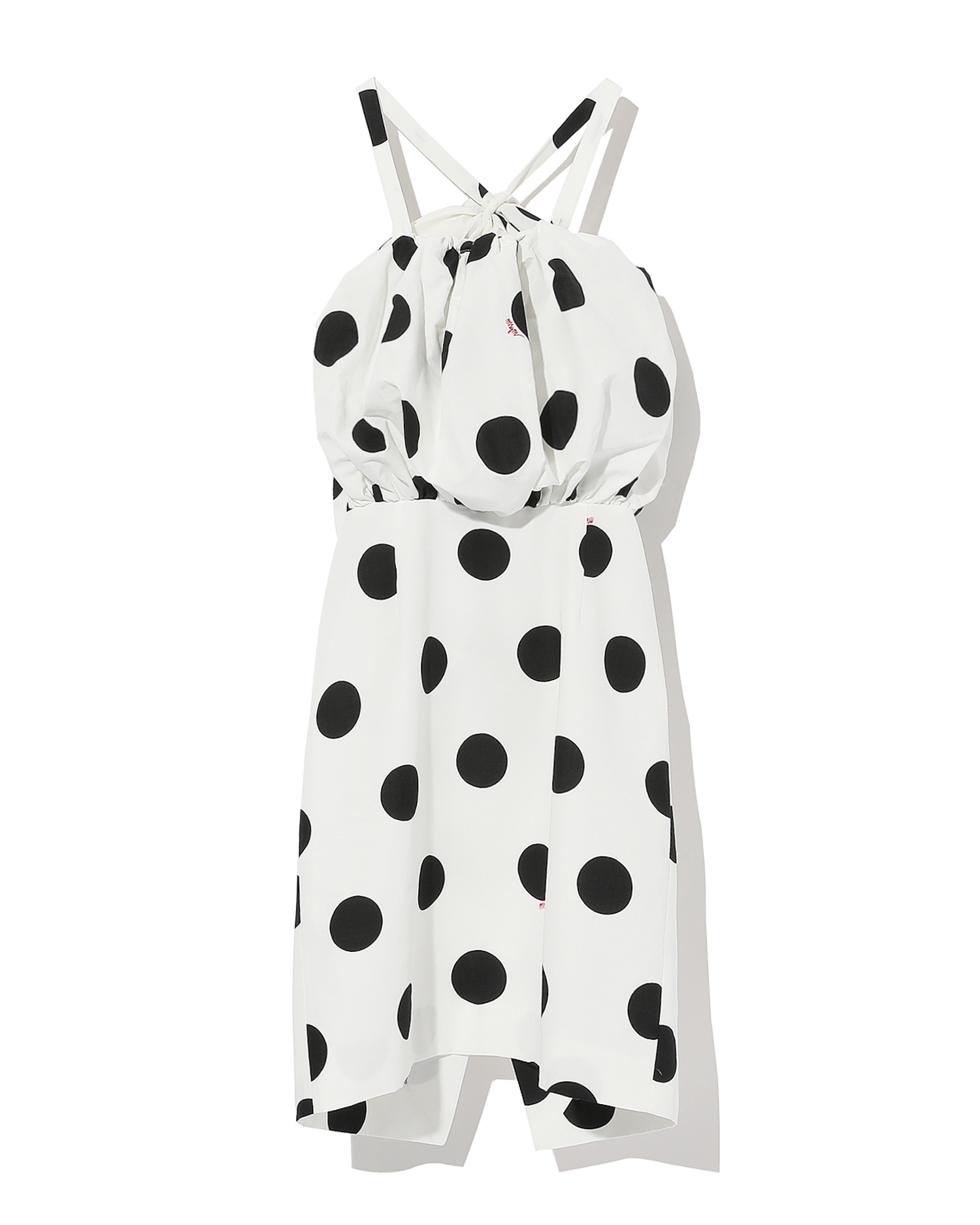 msgm polka dot dress
