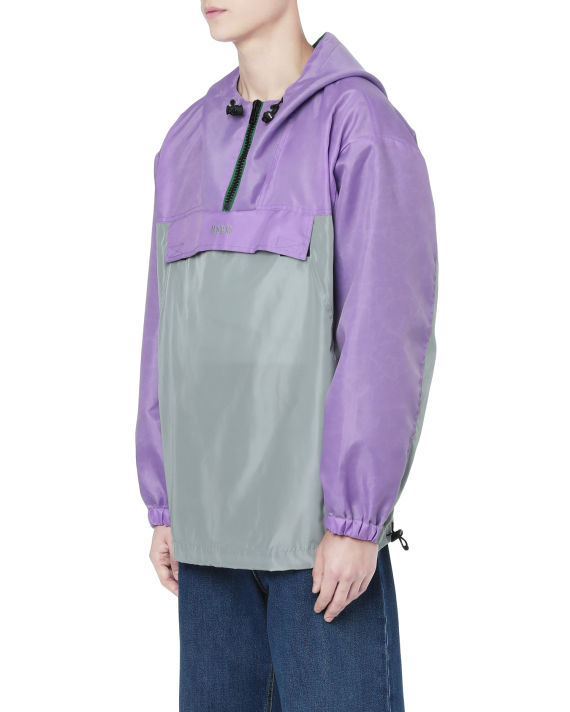 Colour block anorak jacket image number 2