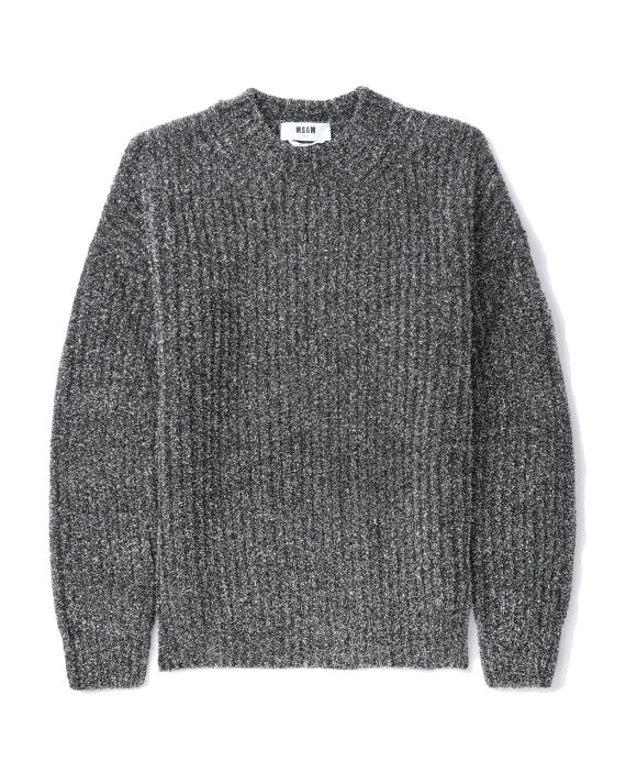 Metal blend crewneck sweater image number 0