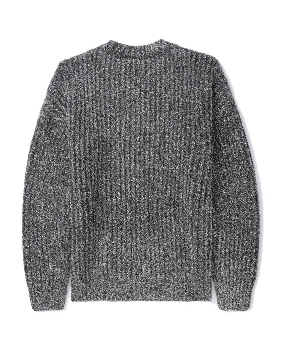 Metal blend crewneck sweater image number 5