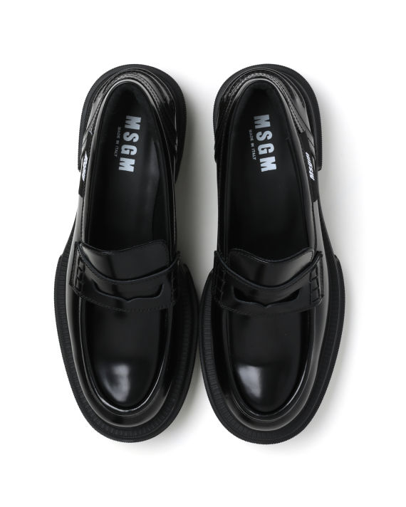 Chunky leather lug loafers image number 6