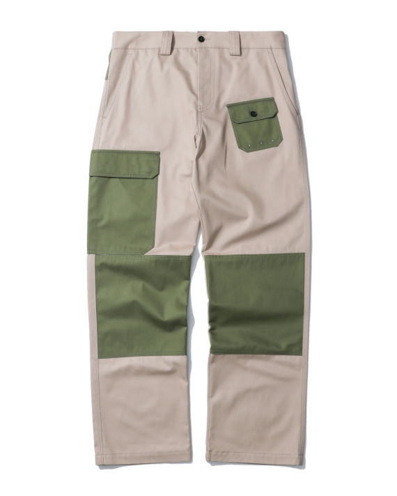 Contrast cargo pants image number 0