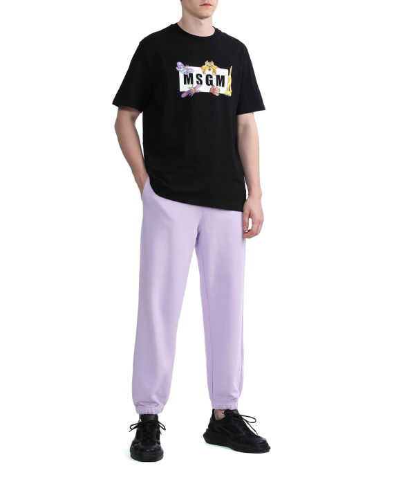 Small logo sweat pants image number 1