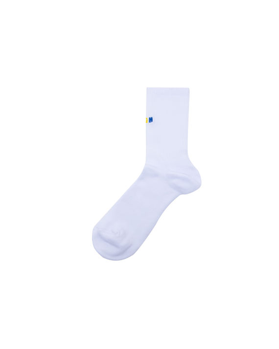 Rainbow colour small logo socks image number 0