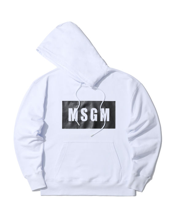 Logo print hooded sweatshirt image number 0