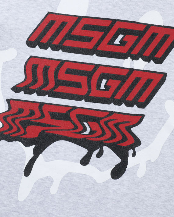 Logo print hoodie image number 5