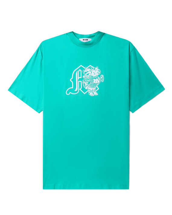 MSGM Logo mascot patch tee