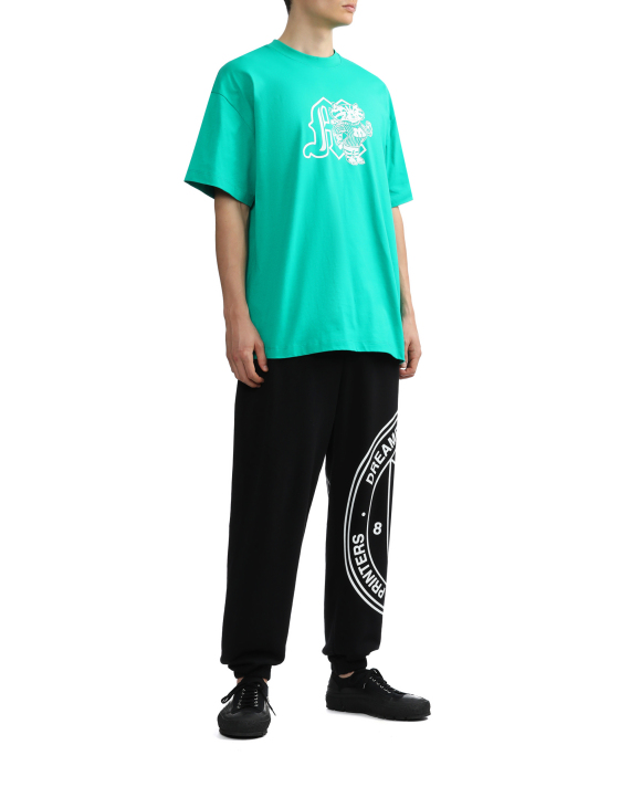 MSGM Logo mascot patch tee