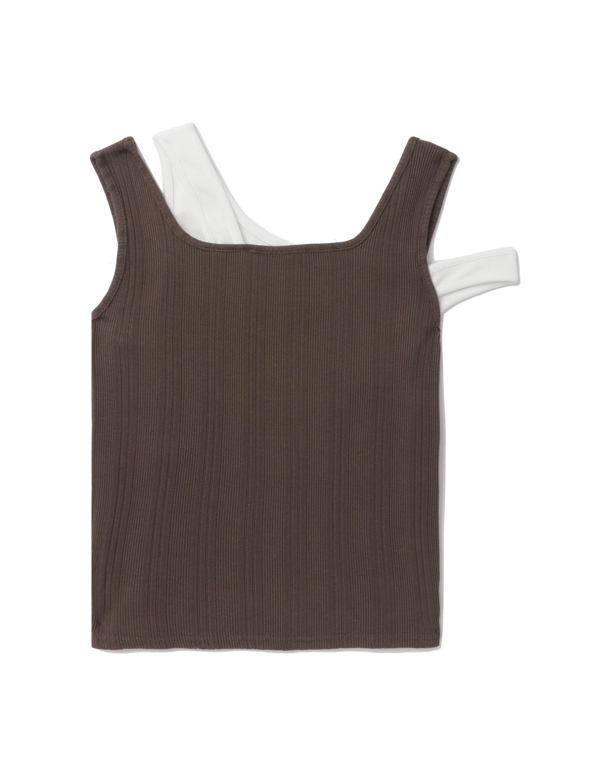 MURUA Asymmetric shoulder top | ITeSHOP