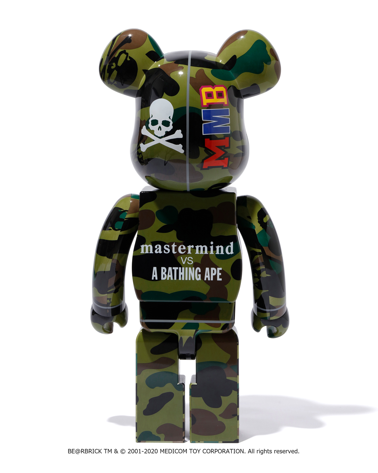 mastermind vs BAPE BE@RBRICK 1000% A BATHING APE - mastermind VS
