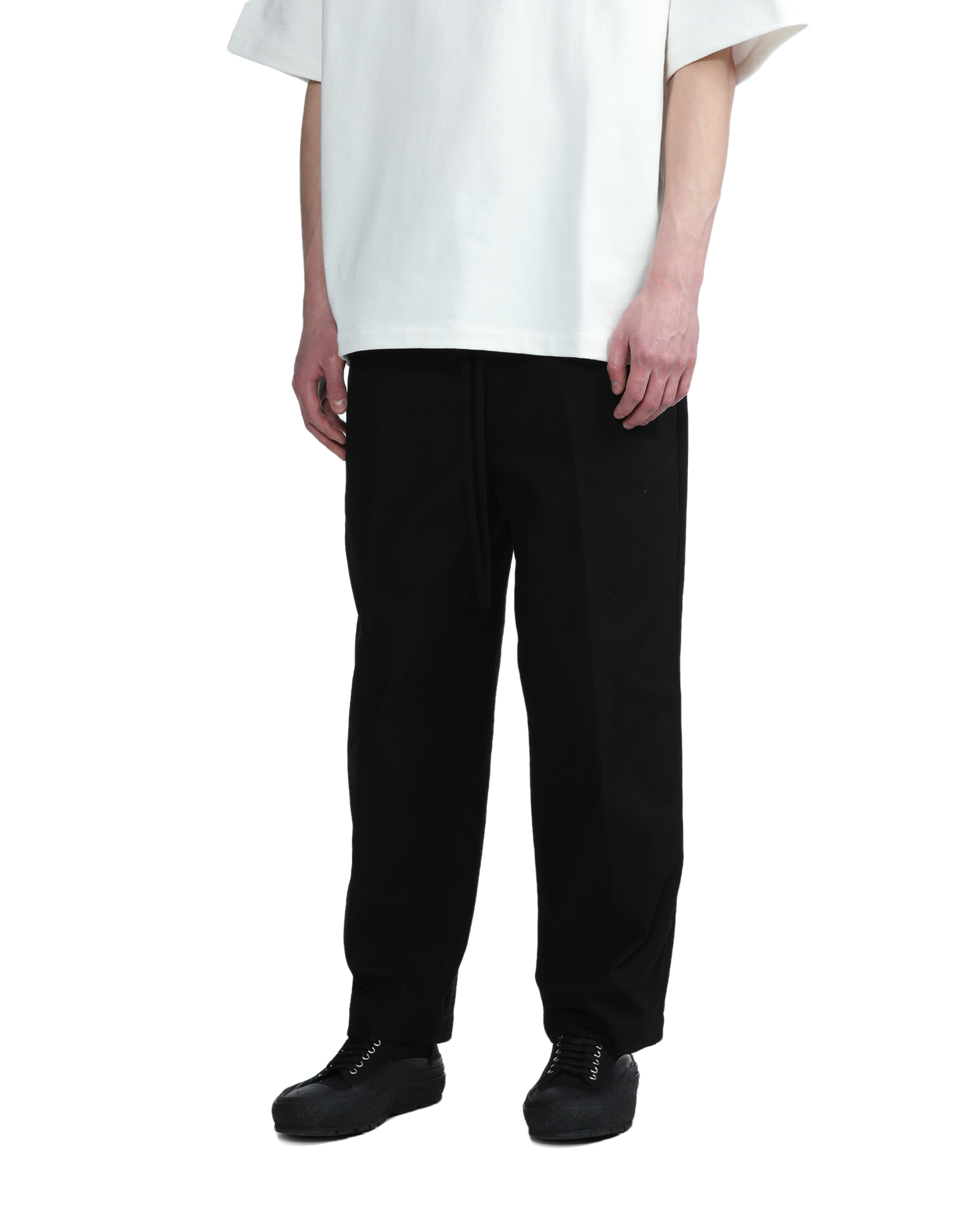 MARKAWARE Organic cotton twill classic fit pants| ITeSHOP