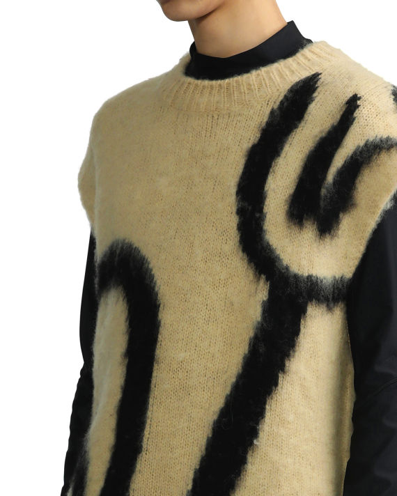 Brushed merino wool vest image number 4