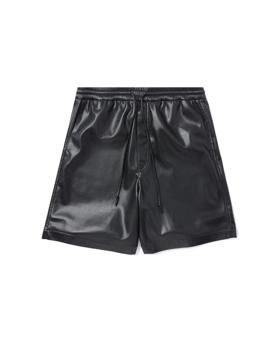 Classic faux leather shorts image number 0