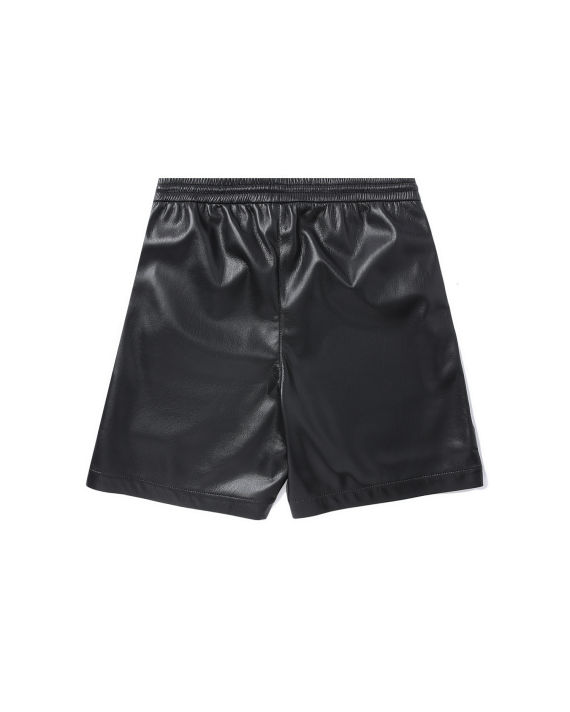 Classic faux leather shorts image number 5