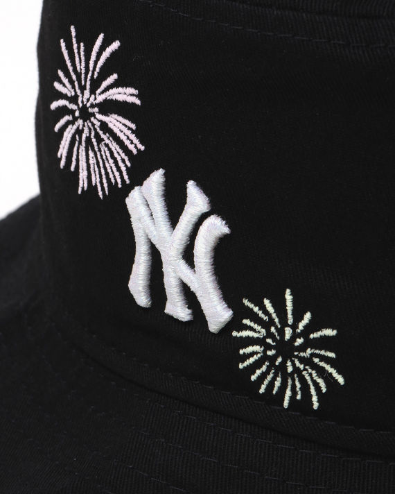 X MLB New York Yankees embroidered bucket hat image number 3