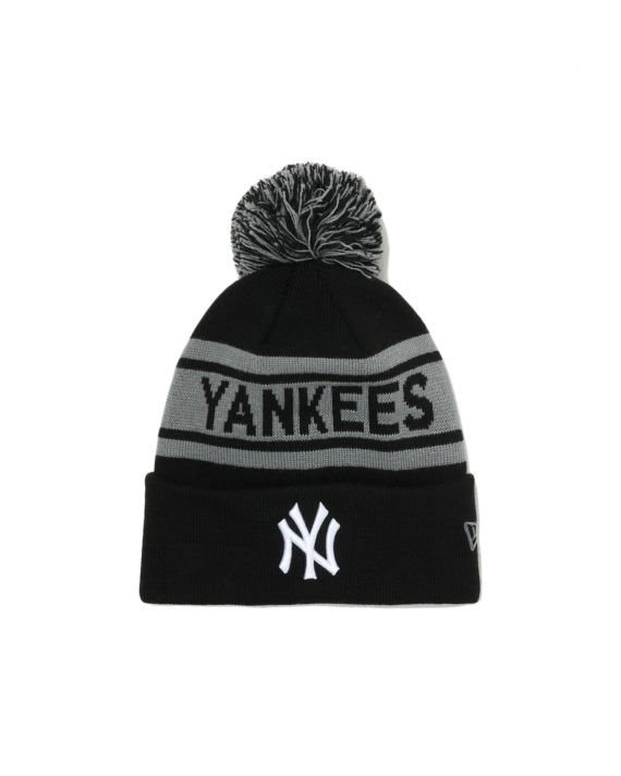 X MLB New York Yankees logo pom pom beanie image number 0