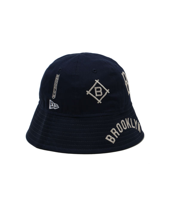 X MLB Brooklyn Dodgers embroidered bucket hat image number 2