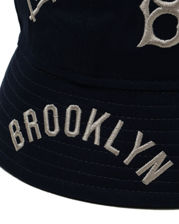 X MLB Brooklyn Dodgers embroidered bucket hat image number 4