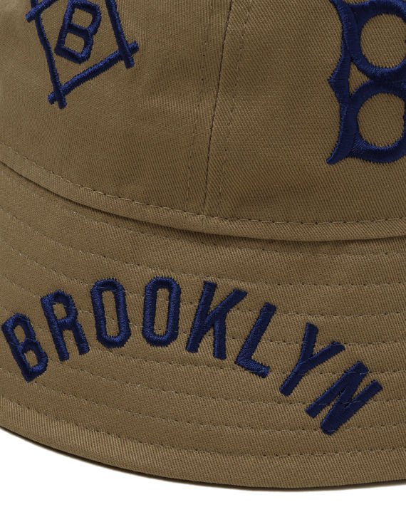 X MLB Brooklyn Dodgers embroidered bucket hat image number 4