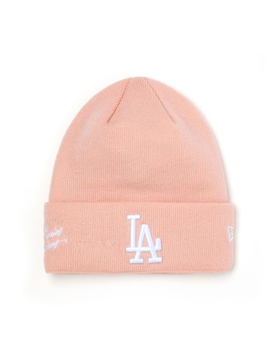 X MLB Los Angeles Dodgers logo embroidered beanie image number 0
