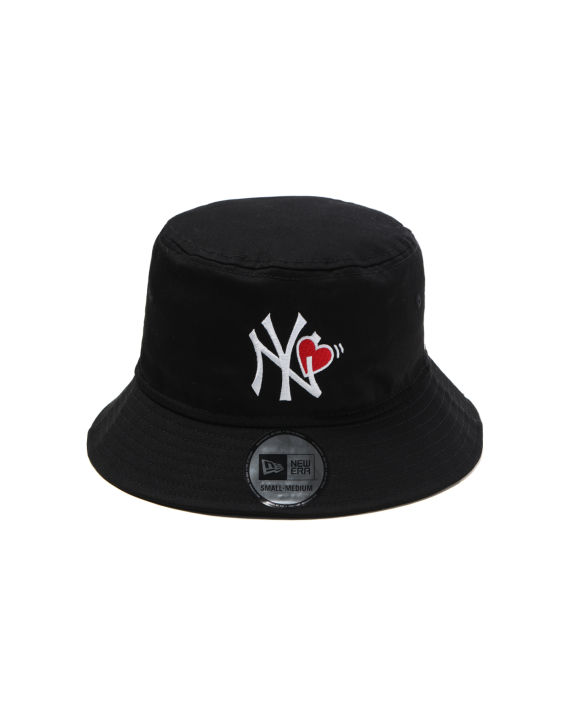 X MLB New York Yankees heart logo bucket hat image number 1