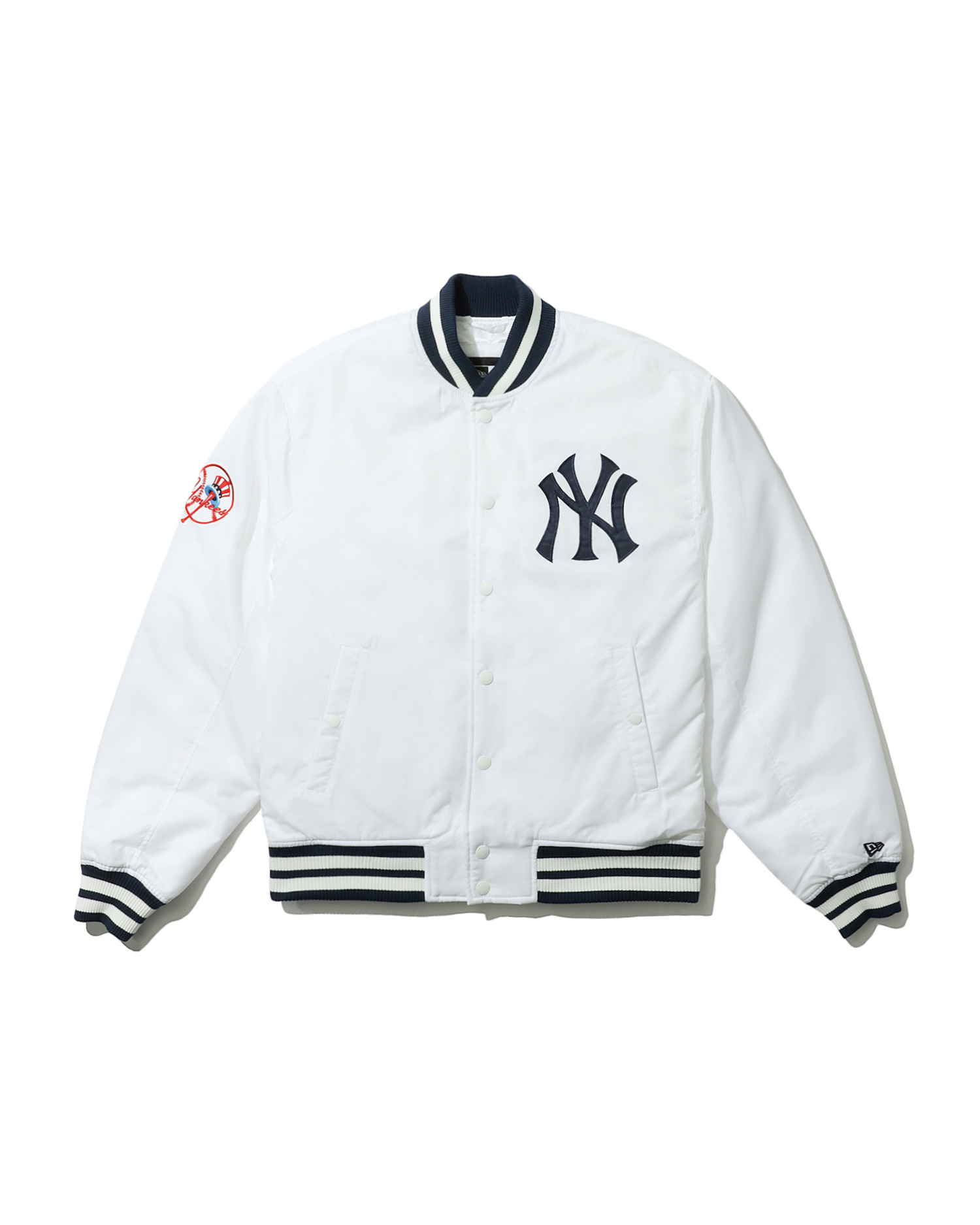 Official New Era New York Yankees MLB Heritage Varsity Black Jacket  B1768282  New Era Cap Denmark