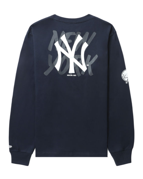 X MLB New York Yankees logo long-sleeve tee image number 5
