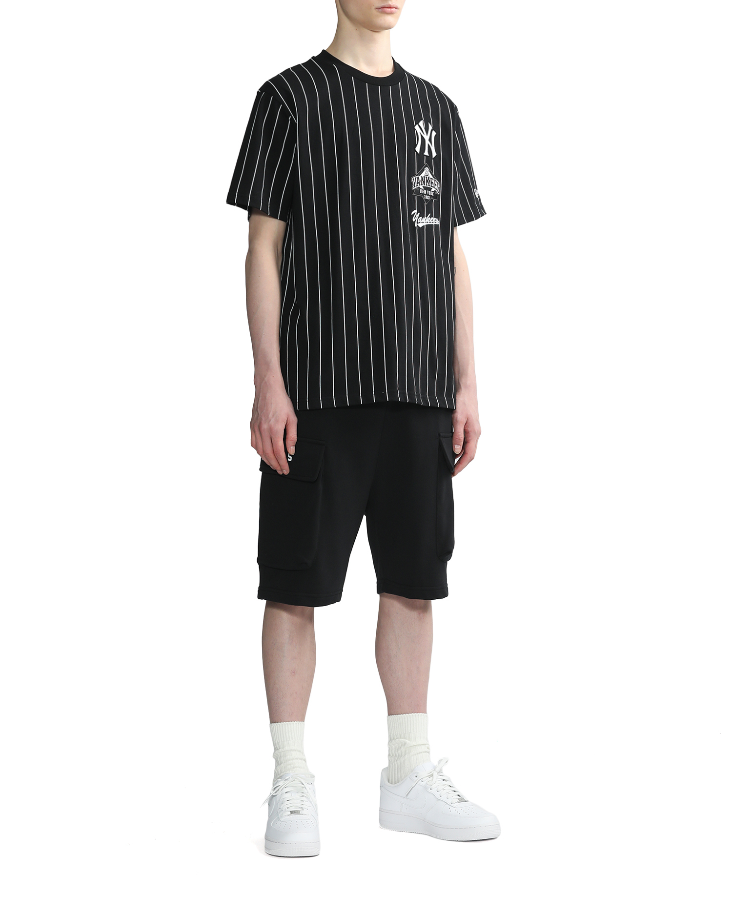 [New Era]★25SS★韓国人気★CARGO SHORT PANTS NEW ERA X MLB New York Yankees nylon cargo shorts | ITeSHOP