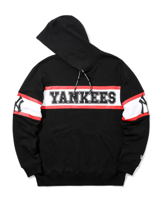 MLB New York Yankees logo panelled hoodie image number 0