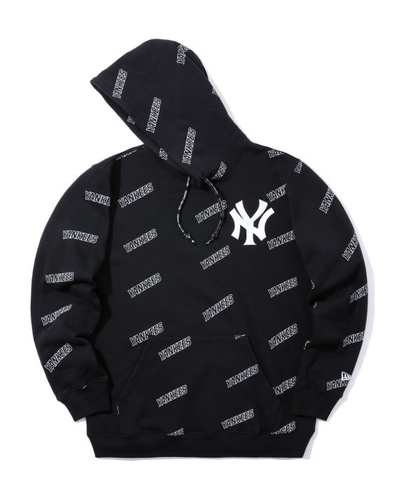 MLB New York Yankees logo print hoodie image number 0