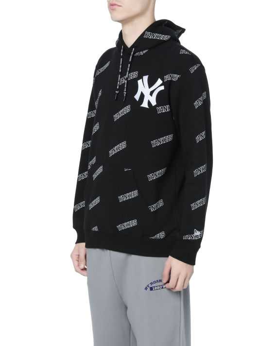 MLB New York Yankees logo print hoodie image number 2