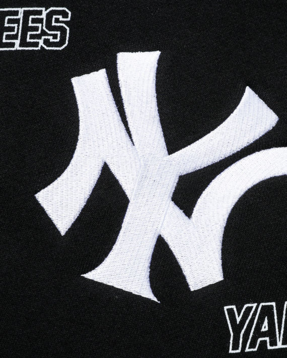 MLB New York Yankees logo print hoodie image number 4