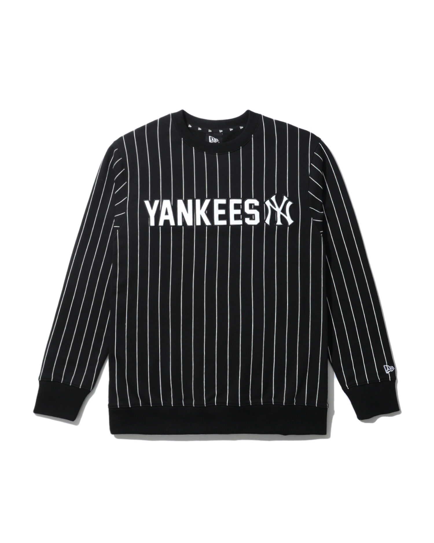 X MLB New York Yankees striped sweatshirt