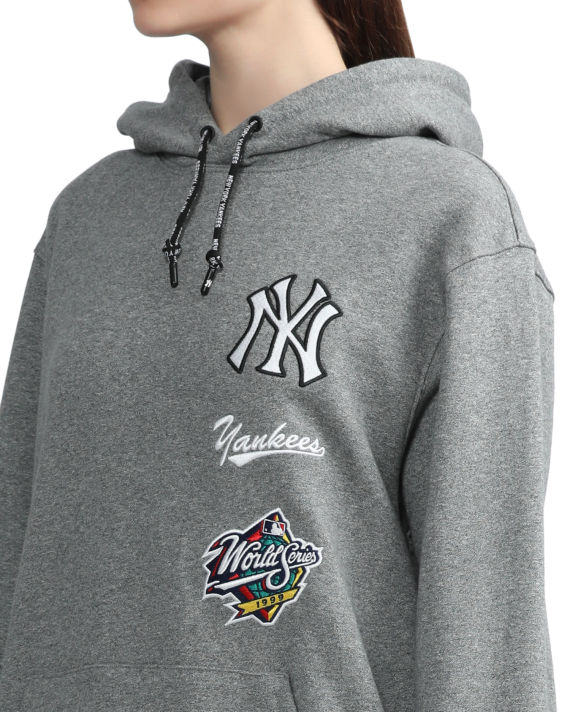 X MLB New York Yankees patch hoodie image number 4
