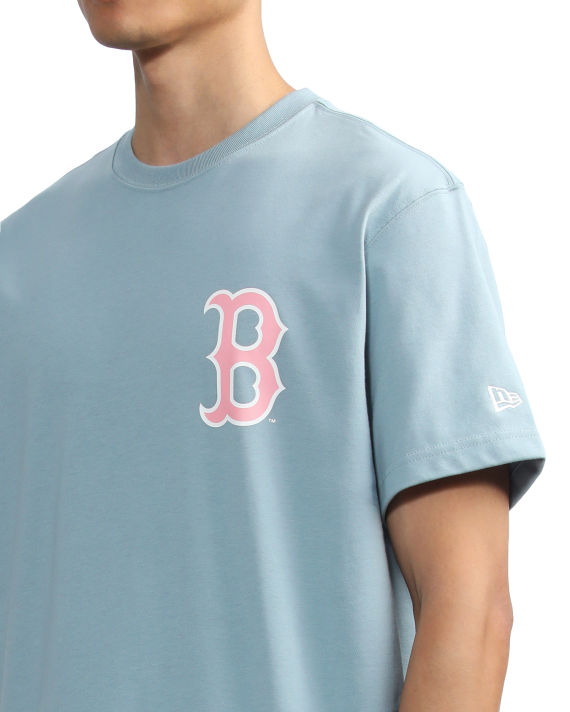 MLB Korea - Paisley Back Logo Short Sleeve T-Shirt Pink / XXL