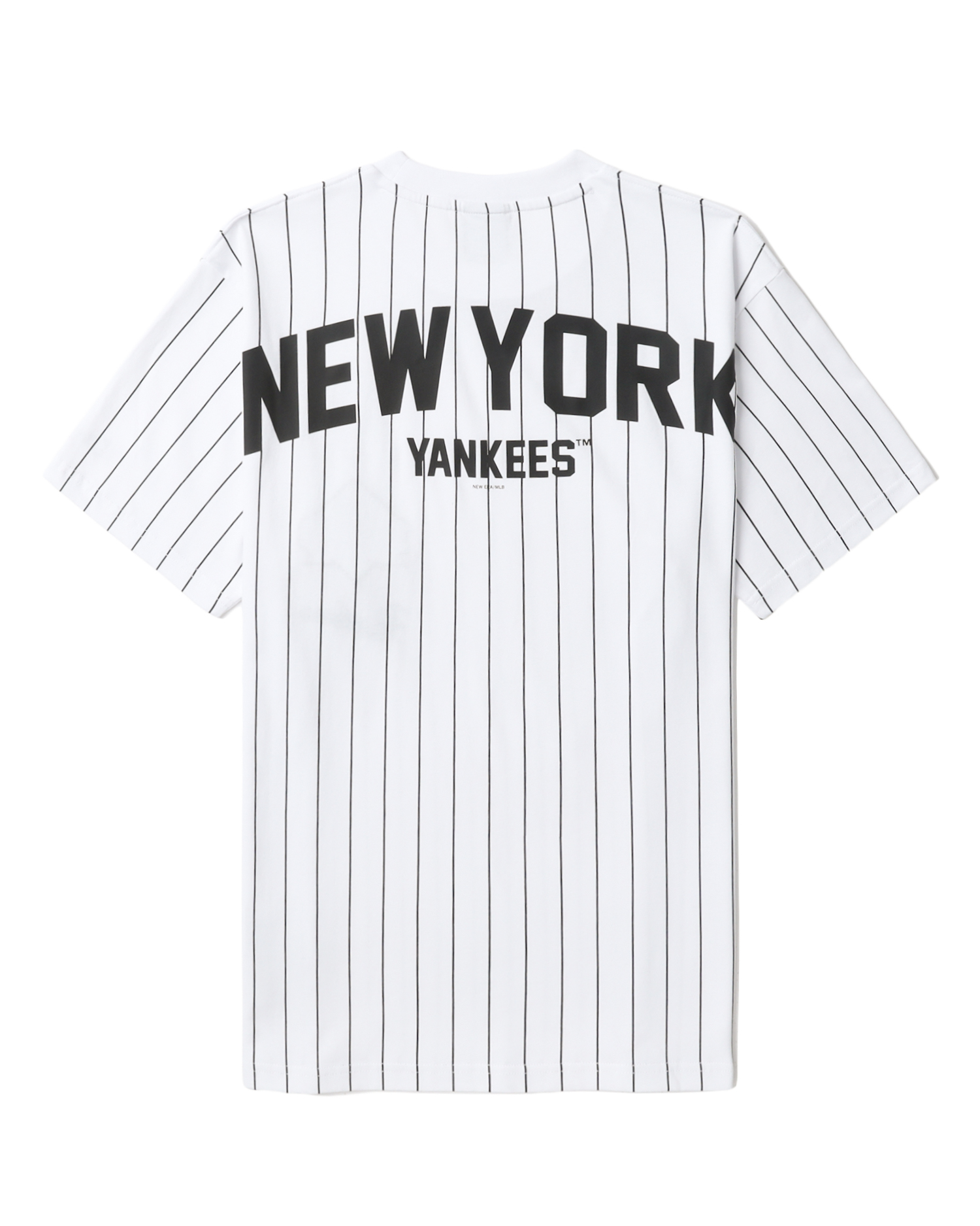 NEW ERA X MLB New York Yankees logo striped tee ITeSHOP