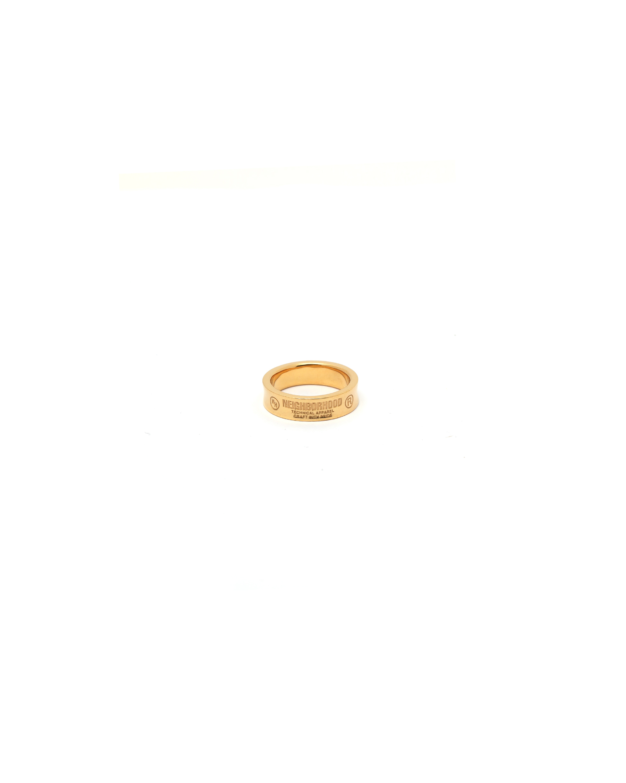 NEIGHBORHOOD Gold plain ring | ITeSHOP