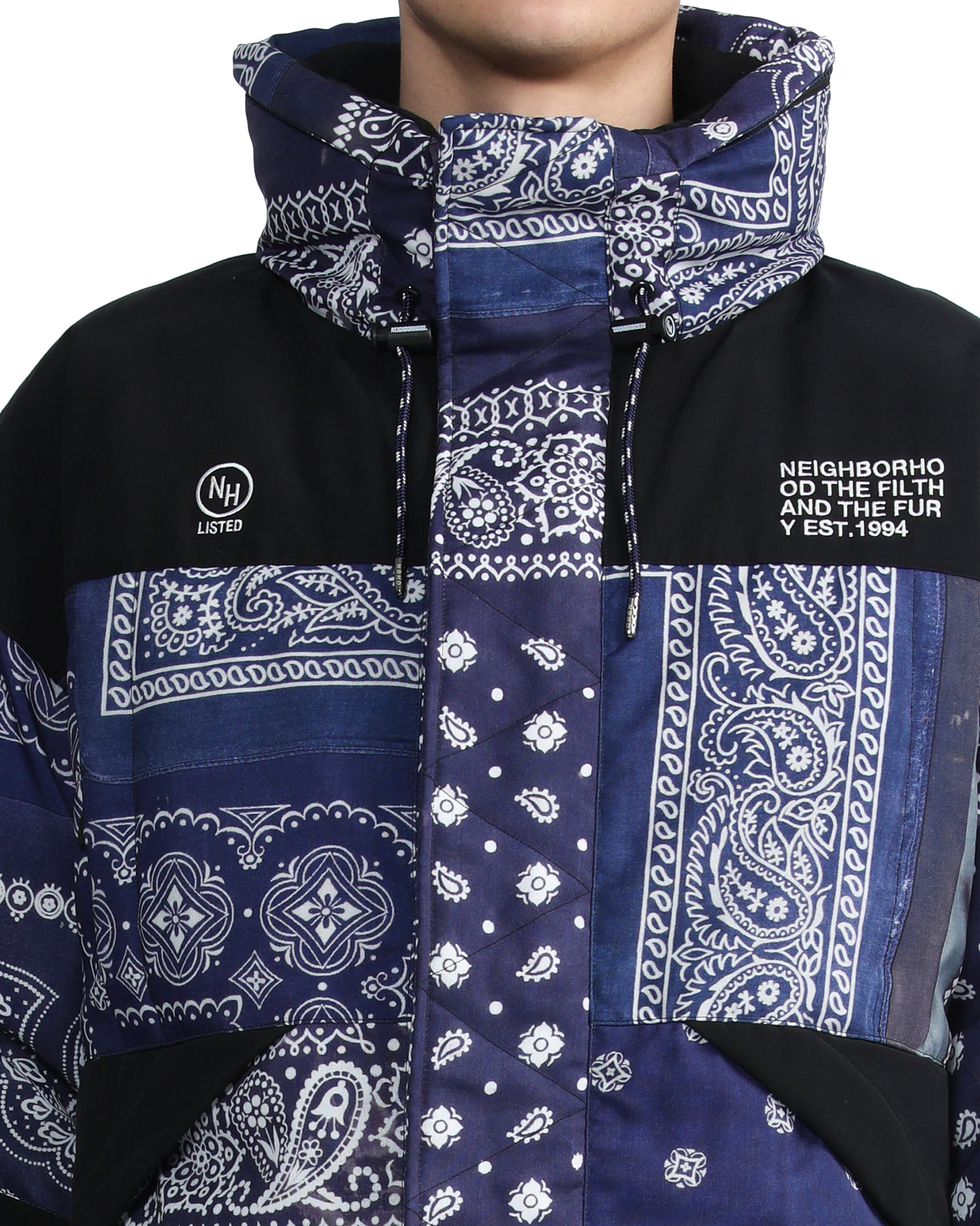 Bandana Chopped Down Jacket