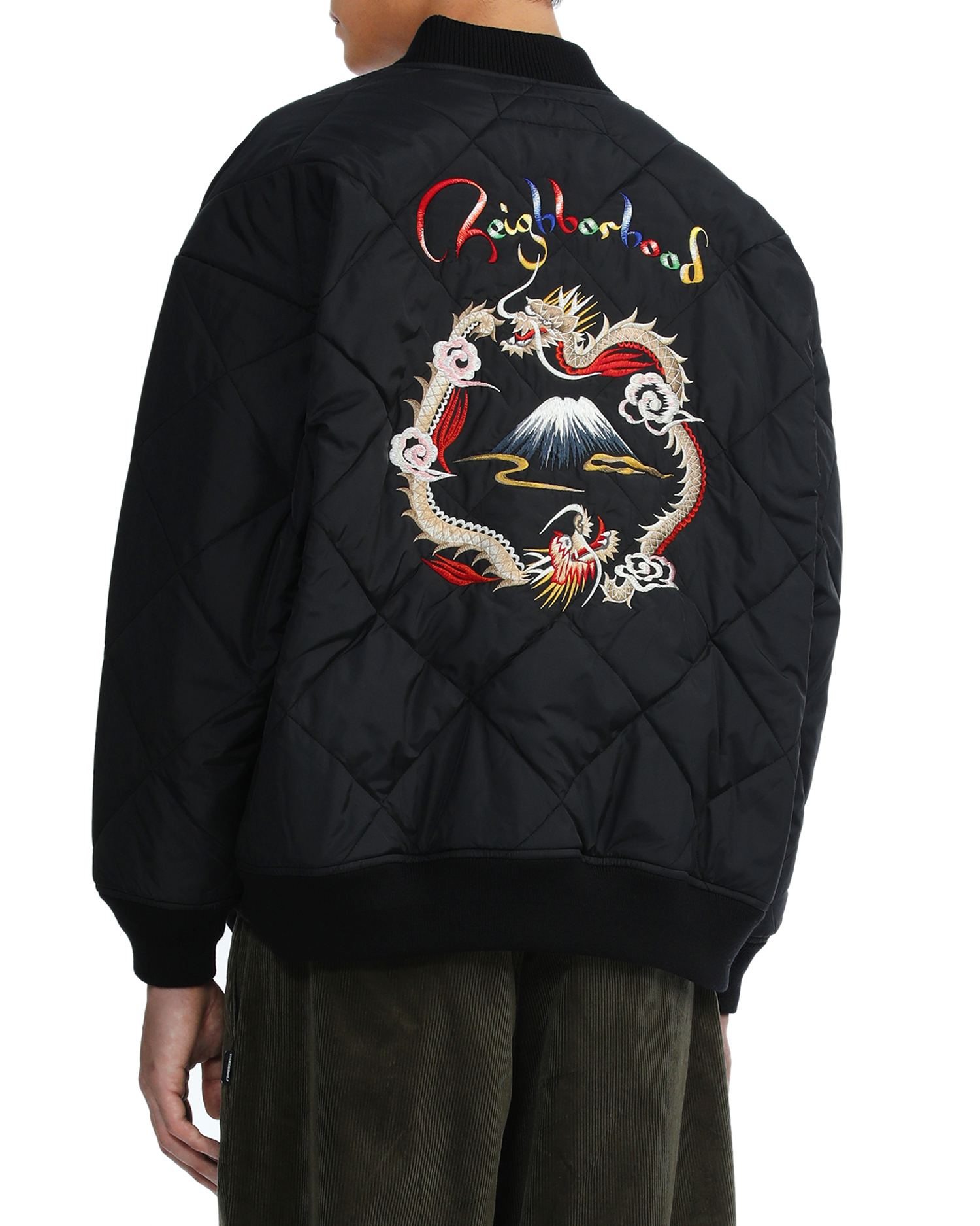 NEIGHBORHOOD Embroidered back jacket| ITeSHOP