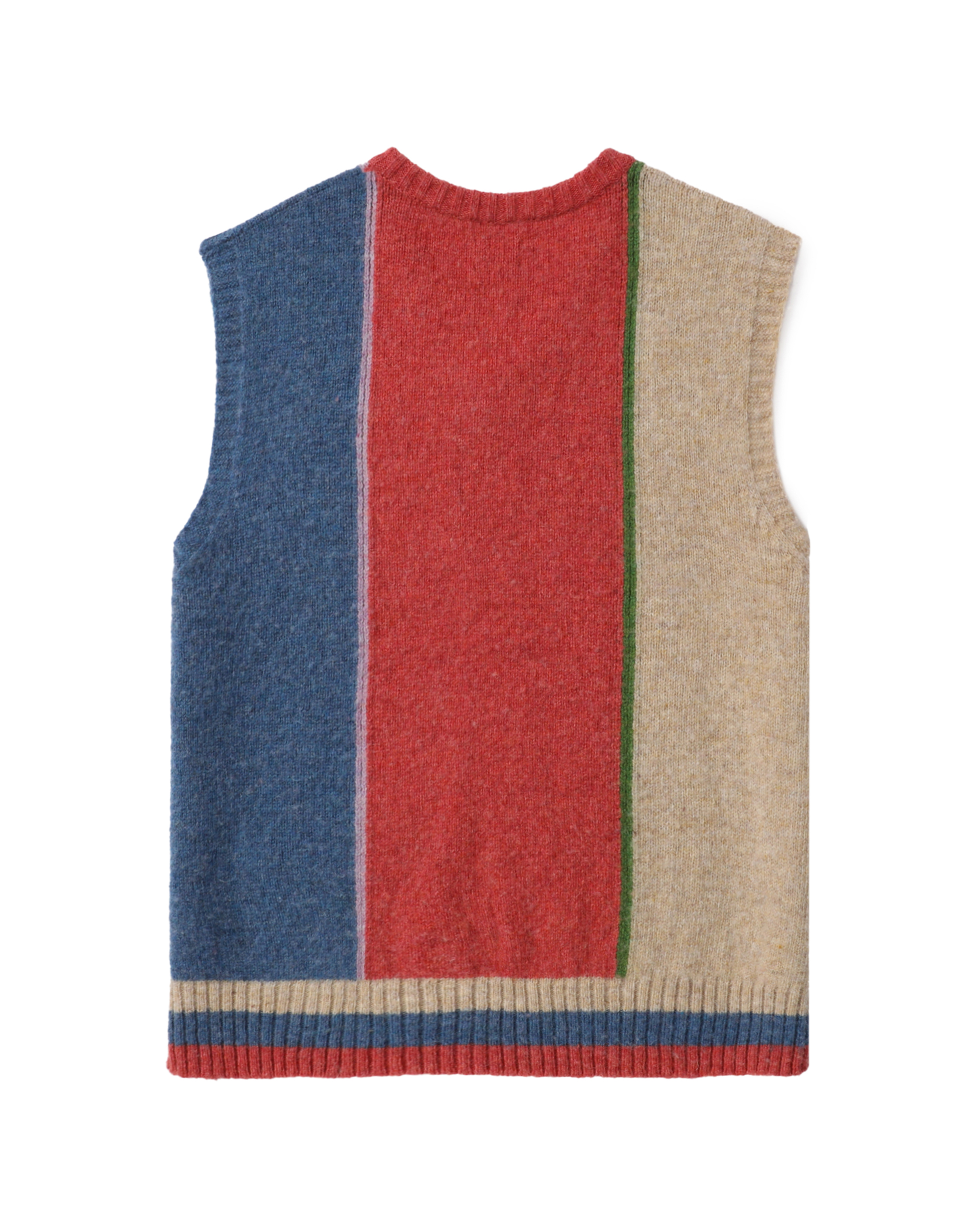 NOAH Shetland block sweater vest | ITeSHOP