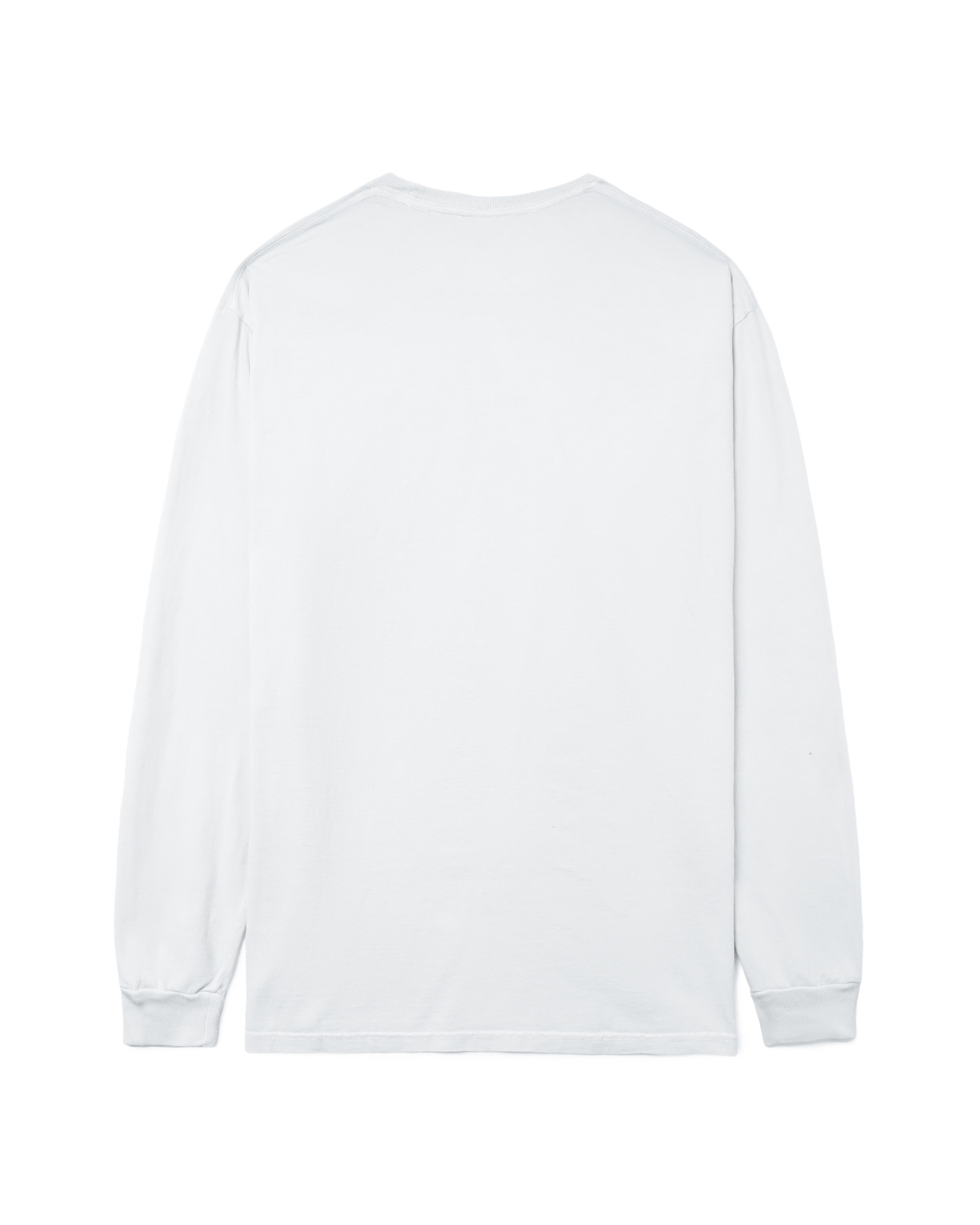 black and white long sleeve tee