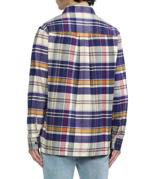 NOAH Zip flannel shirt