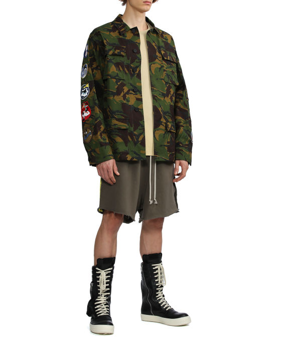 Camou patch field jacket image number 1