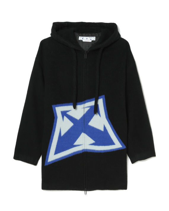 Thund arrow wool over zip hoodie image number 0