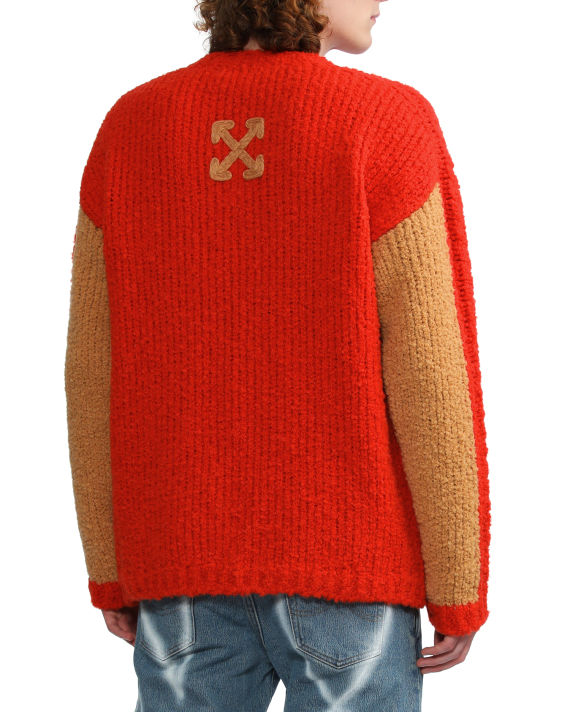 Funky chunky crew neck sweater image number 3