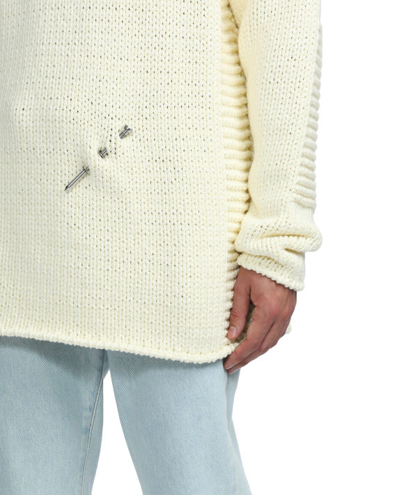 Oversized knit sweater image number 4