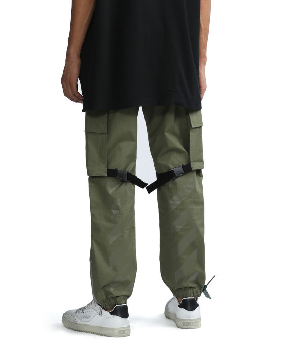 Diag tab cotton cargo pants image number 3